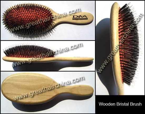 Wooden Bristle Brush